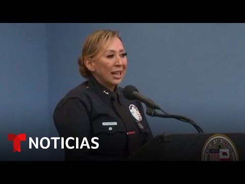 Una latina se convierte en la primera mujer jefa de la policía de Los Ángeles | Noticias Telemundo