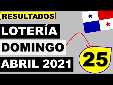 Resultados Sorteo Loteria Domingo 25 de Abril 2021 Loteria Nacional Panama Dominical Que Jugo