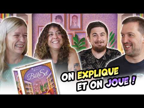 Biblio'set, qui aura la plus belle bibliothèque ? On explique et on joue