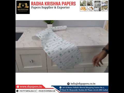 Butter Paper Parchment Paper Vegetable Paper Greess Proof Paper