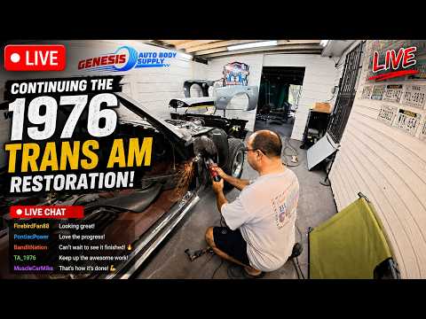 🔴 LIVE: Continuing the 1976 Trans Am Restoration!