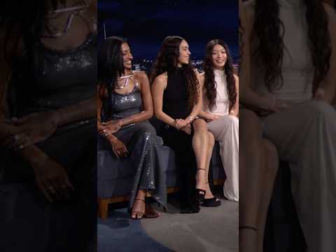 #KATSEYE shares which members they’d want to Freaky Friday swap with! #FallonTonight