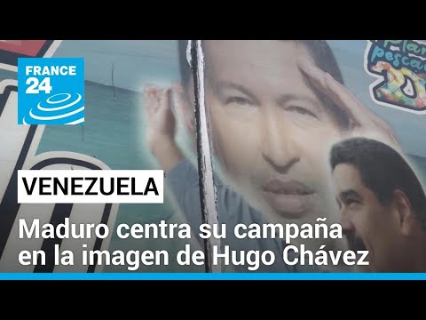 La imagen de Hugo Chávez para capitalizar el voto en Venezuela • FRANCE 24 Español