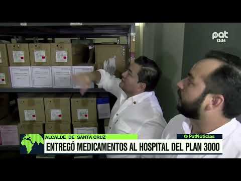 El Alcalde Jhonny Fernández entregó medicamentos al hospital del Plan 3000
