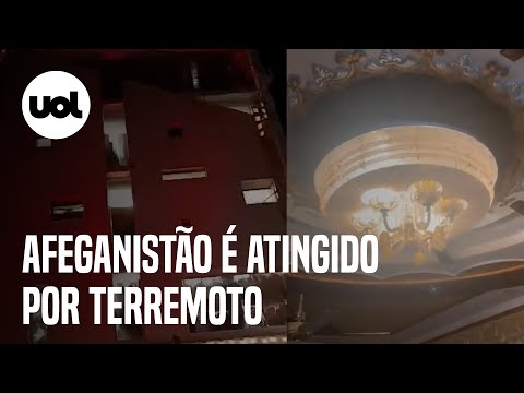 Terremoto no Afeganistão: Veja vídeos do tremor de magnitude 6,5