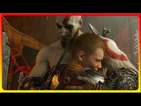 Kratos GRIEGO CLÁSICO se despide de Atreus al final de God of War Ragnarok
