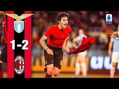 Tonali wins it at the death! | Lazio 1-2 AC Milan | Highlights Serie A