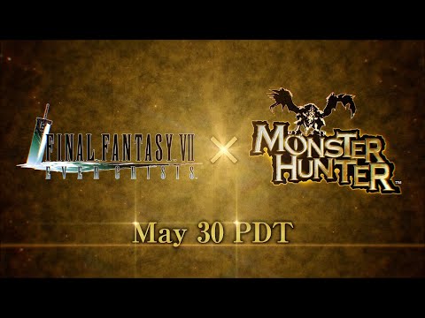 FINAL FANTASY VII EVER CRISIS | Monster Hunter Crossover Event