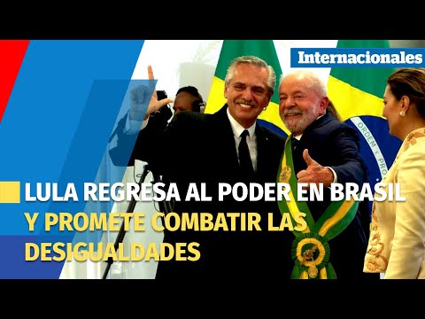 Con la promesa de combatir las desigualdades Lula regresa al poder en Brasil