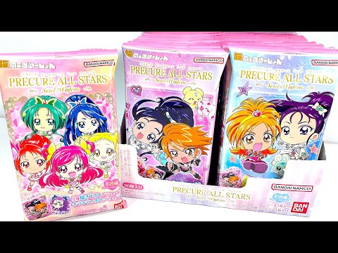 プリキュアオールスターズ シールウエハース『1BOX 開封』にふぉるめーしょん ステッカー Precure All Stars Sticker Wafers 食玩 candy toys