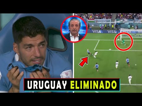 LLORAN..!! ASI REACCIONA PRENSA EUROPEA A ELIMINACIÓN DE URUGUAY VS GHANA 2-0 EN QATAR 2022