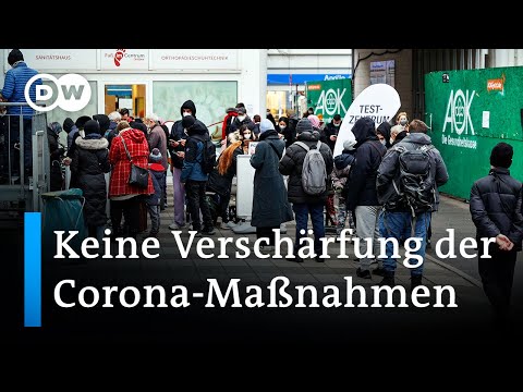 Nach Corona-Gipfel: Bund und Länder wollen aktuellen Kurs beibehalten | DW Nachrichten