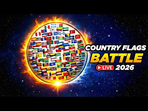 Learn Country Flags - 2026 geography🌍🎵✅ 26.02.2026 part #13