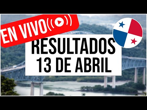 EN VIVO Loteria nacional de Panamá Jueves 13 de abril 2023 - Loteria nacional en vivo de hoy