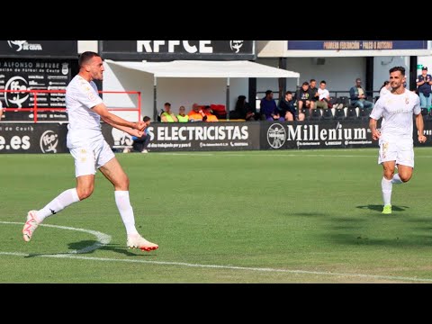 Adil da esperanzas al Ceuta B en la eliminatoria contra el Lucena (1-1)