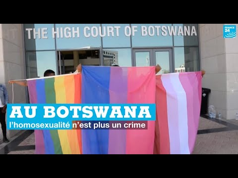 Au Botswana, l'homosexualité n'est plus un crime • FRANCE 24