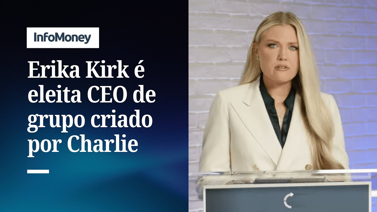 Viúva de Charlie Kirk assume comando da Turning Point | InfoMoney News