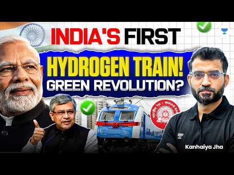 India's First Hydrogen Train! PM Modi Flags Off India's First Hydrogen Train
