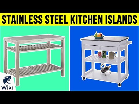 10 Best Stainless Steel Kitchen Islands 2019