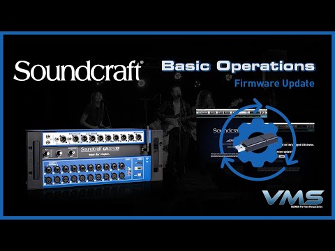 Soundcraft Ui Mixers | Firmware Update