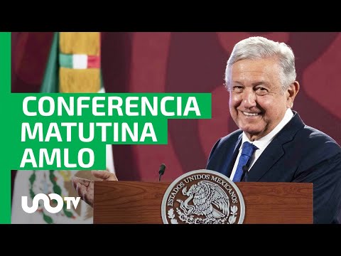Conferencia matutina de AMLO | Miércoles 8 de mayo
