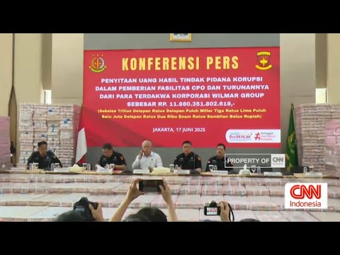 Penampakan Uang Rp 11,8 Triliun Sitaan Kejagung