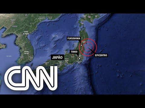 Imagens mostram forte terremoto registrado no Japão | LIVE CNN