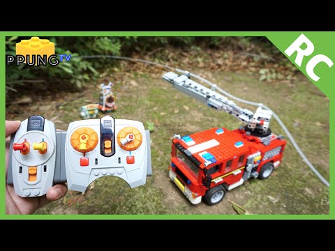 LEGO Fire Truck RC (RC FIRE ENGINE) by 뿡대디