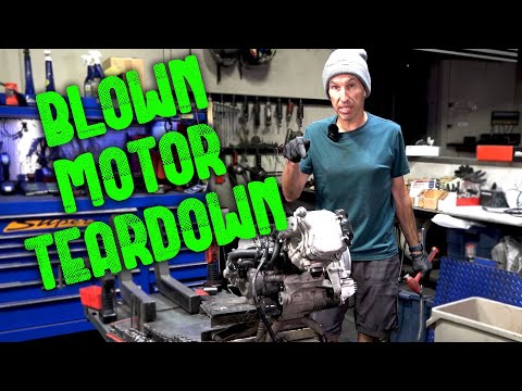 Blown Vespa GTS 300 HPE Engine Tear Down 'I Do Cars Style'