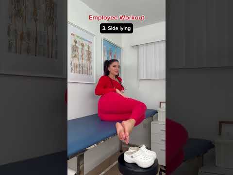 From scrubs to sweat – the only workout this nurse needs 🙊