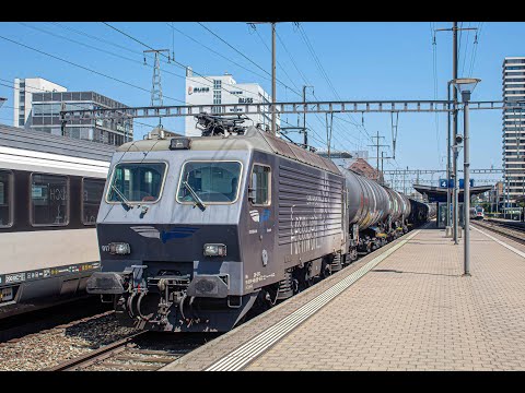 Trains in Pratteln 12-06-2023 Part 2
