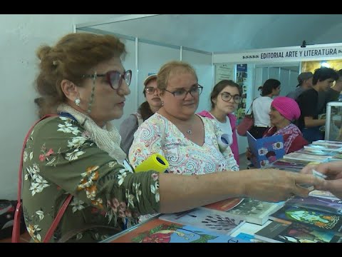 Stand de Cienfuegos en Feria Internacional del Libro de La Habana