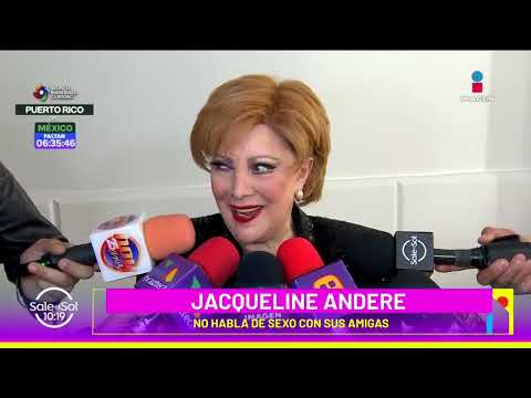 Jacqueline Andere reacciona a supuesto robo a Silvia Pinal por parte de su hijo | Sale el Sol