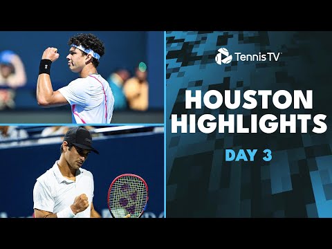 Shelton Faces Bergs; Giron, Wolf & Cerundolo In Action | Houston 2024 Highlights Day 3