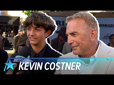 Kevin Costner TEARS UP After Hearing Son Hayes Praise His Work On ‘Horizon’