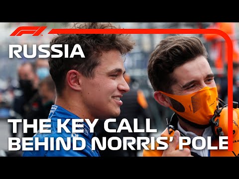 The Key Call Behind Norris' Pole | 2021 Russian Grand Prix