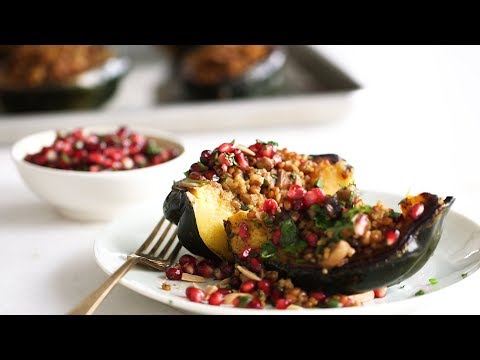 Acorn Squash with Mixed Grain Stuffing Video- Healthy Appetite with Shira Bocar