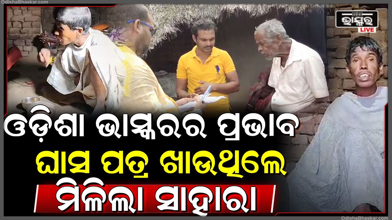 ଘାସ ପତ୍ର ଖାଉଥିଲେ, ଲୋକଙ୍କୁ ଟେକା ପଥର ଫିଙ୍ଗୁଥିଲେ। ମିଳିଲା ସାହାରା, କାନ୍ଦୁଛି ପୁରା ଗାଁ