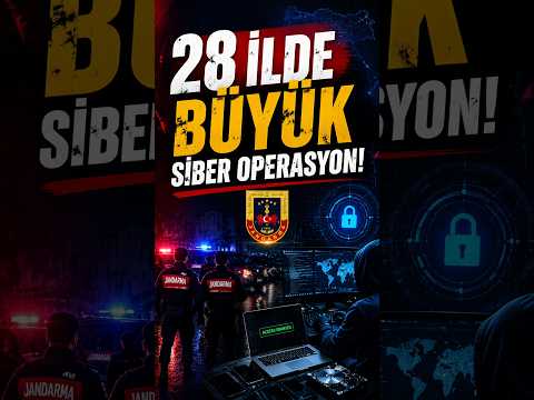 28 ilde büyük siber operasyon!