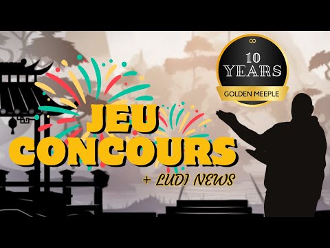 CONCOURS 10 ANS GOLDEN MEEPLE, Sankore, One Piece en Français, Cascadia Rolling