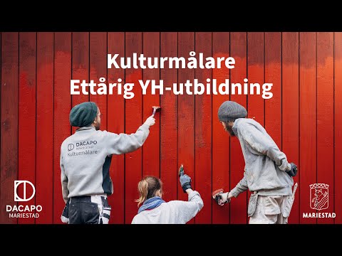 Dacapo Mariestad YH-utbildning: Kulturmålare