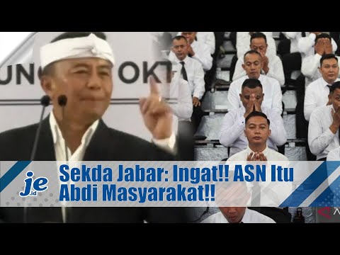 Lantik P3K Pemda Jabar, Sekda Herman: Ingat ASN Itu Sejatinya Abdi Masyarakat
