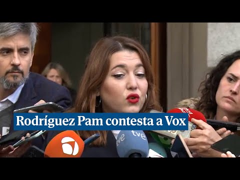 Rodríguez Pam acusa a Vox de teatralizar al pedir su dimisión por su vídeo del 8-M