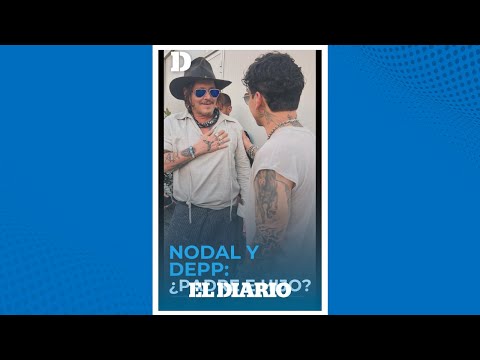 Fotos de Christian Nodal y Johnny Depp sorprenden por su parecido | El Diario