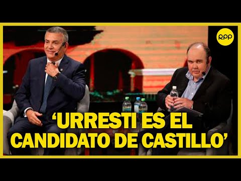 Rafael López Aliaga: “Daniel Urresti es el candidato de Pedro Castillo”