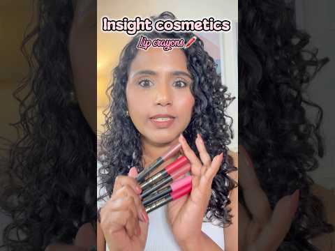New insight lip crayons won’t budge 💋✨#shorts #youtubeshorts #ytshorts #viral