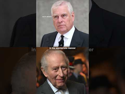 King Charles' statement on his brother's arrest