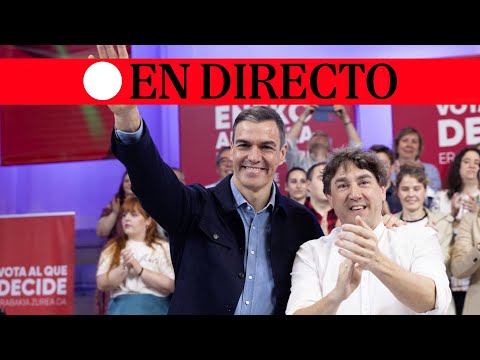 DIRECTO | Sánchez y Andueza intervienen en el cierre de campaña del PSOE en Bilbao