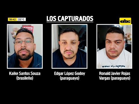 Tres detenidos con 25 paquetes de cocaína en Pedro Juan Caballero