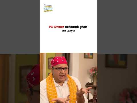 PG owner!#trending #funny #shorts #tmkoc #jethalal #tmkocmemes #ipl